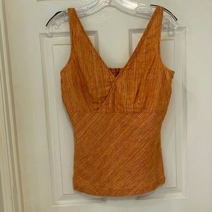 Patagonia Linen v-neck tank and skirt 2-piece combo